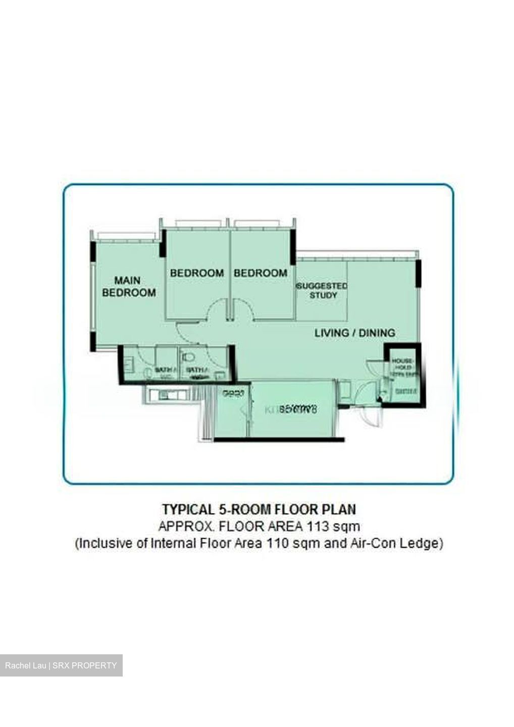 Blk 162A Rivervale Delta (Sengkang), HDB 5 Rooms #567546551